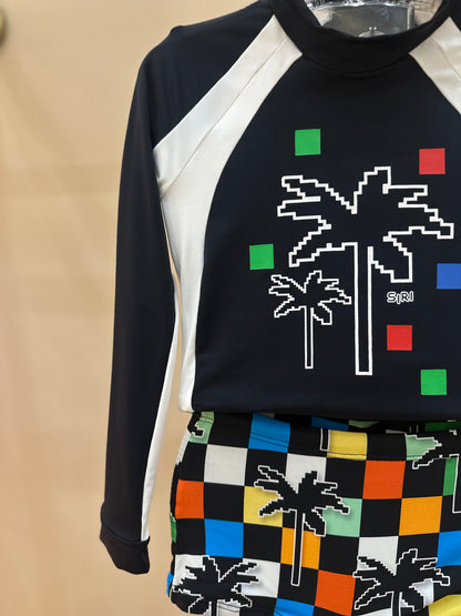 Conjunto Infantil ML Guilherme Silk Xadrez Color - Siri Kids