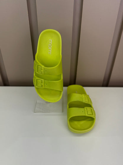 Sandália Infantil Birken Lima Neon - Momi
