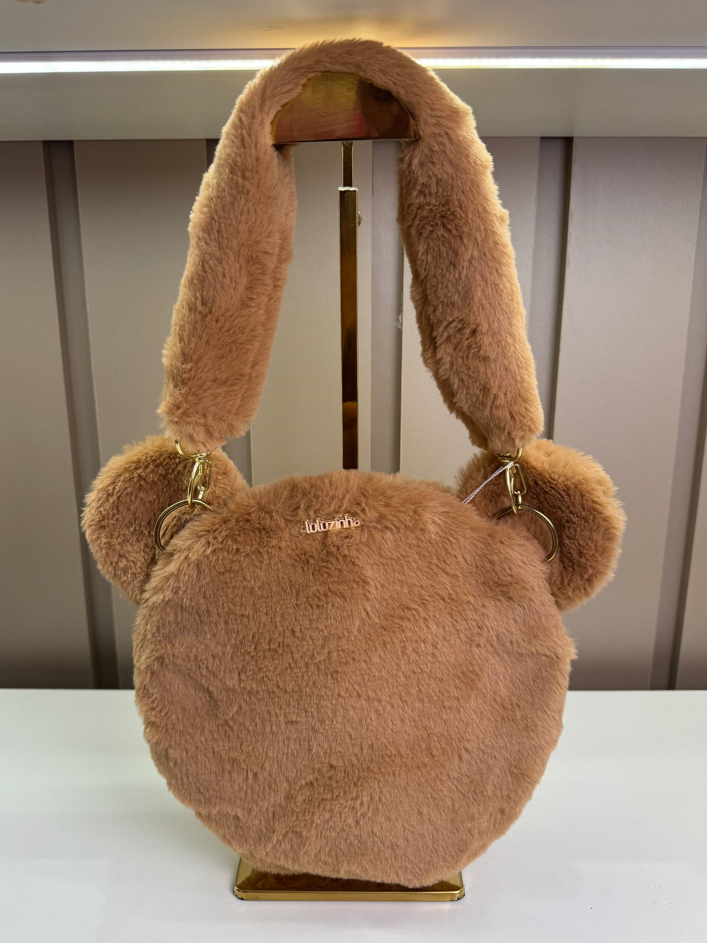 Bolsa Infantil Carinha de Urso Fofinho - Luluzinha