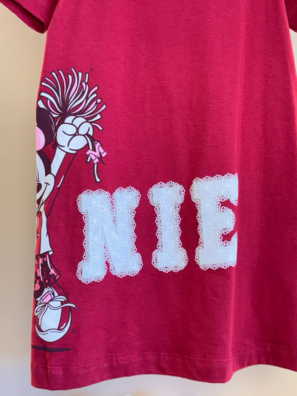 Vestido Infantil Minnie Cherry Flores ANM Rendado - Animê Petite