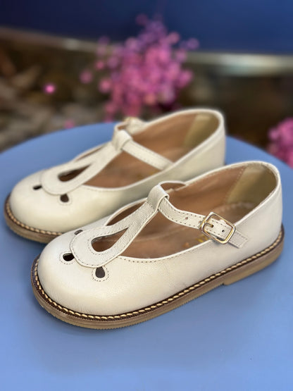 Sapato Infantil Rebeca Off White - Gracia