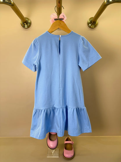 Vestido Infantil Azul Estampa Exclusiva Strawberry - Animê