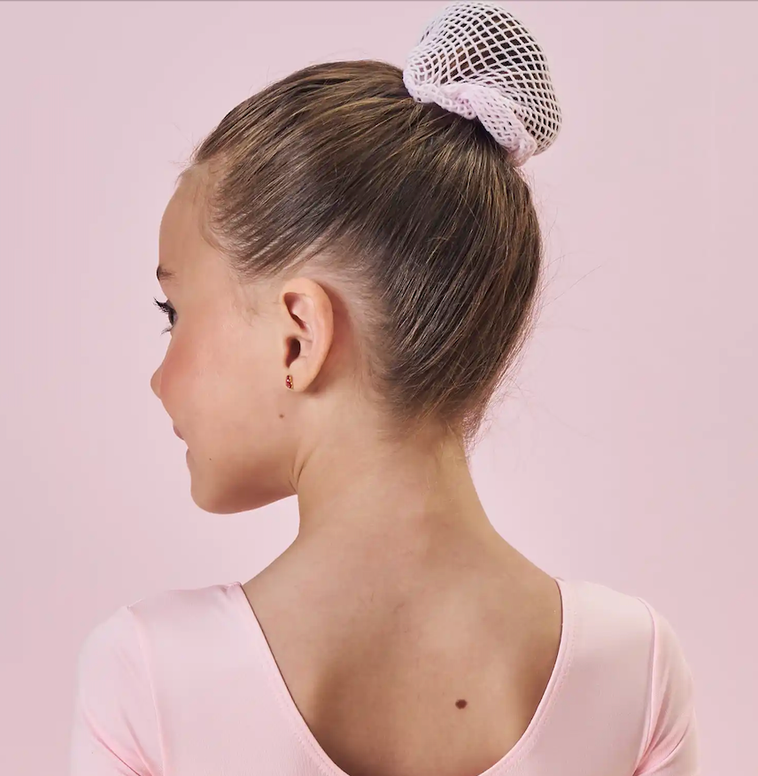 Acessório Infantil de Cabelo de Tela Rosa Claro - Infanti