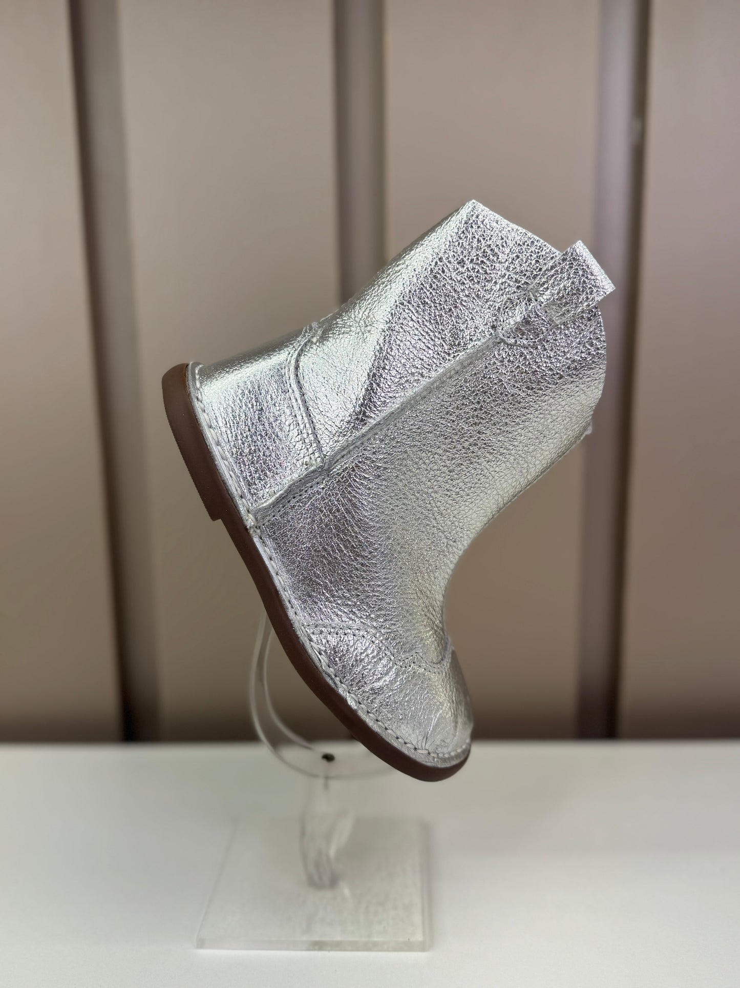 Bota Infantil Cow Argent - Petit Cheval
