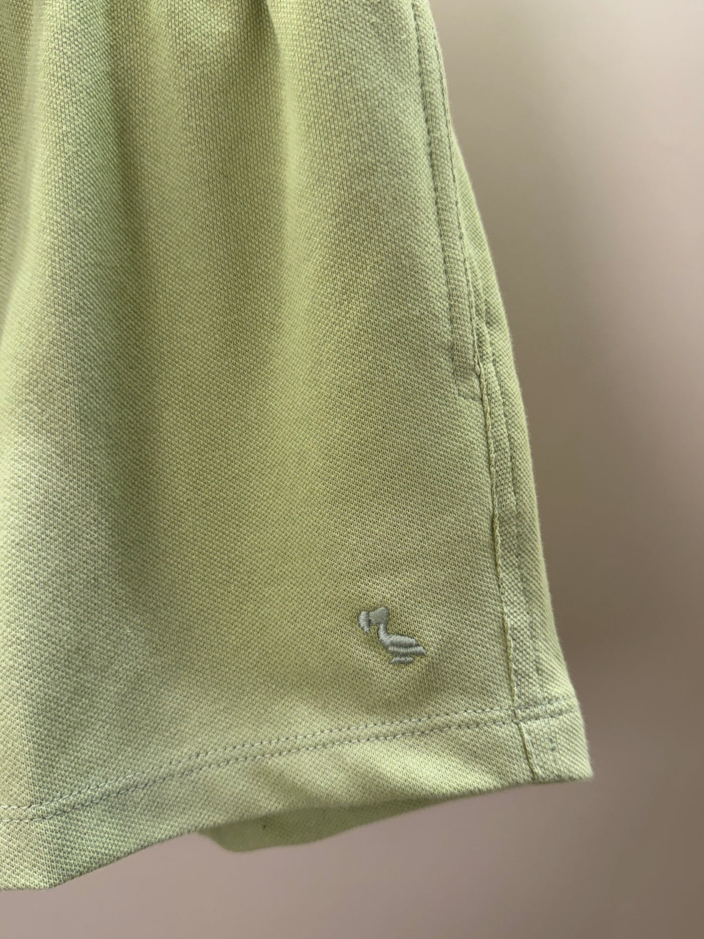 Shorts Infantil Piquet Cordão Verde - Dudes