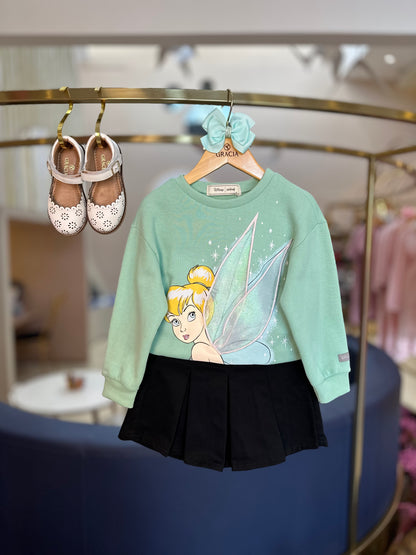 Casaco Infantil TInkerBell com Asas - Animê