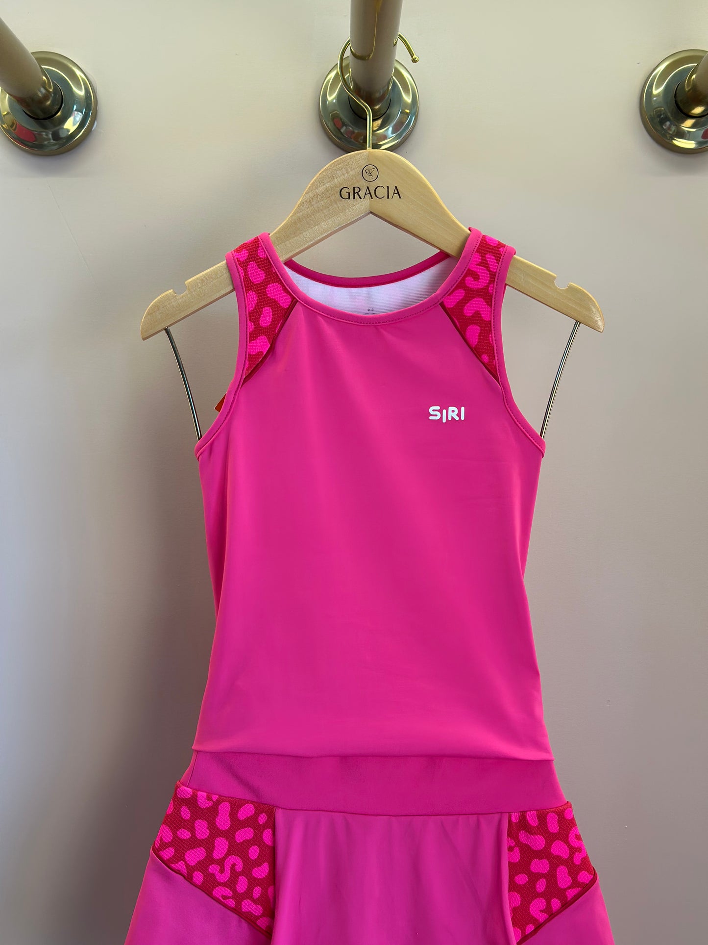 Conjunto Infantil Regata e Saia Carol Oncinha Pink - Siri Sport