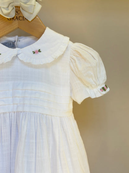 Vestido Infantil Daniela Branco - Gracia