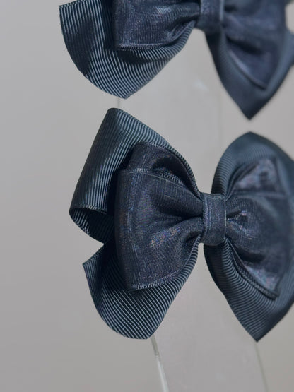 Laço Special Organza Liso Preto - Gracia