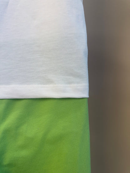 Conjunto Infantil Blusa Hello Kitty e Calça Legging Verde - Momi