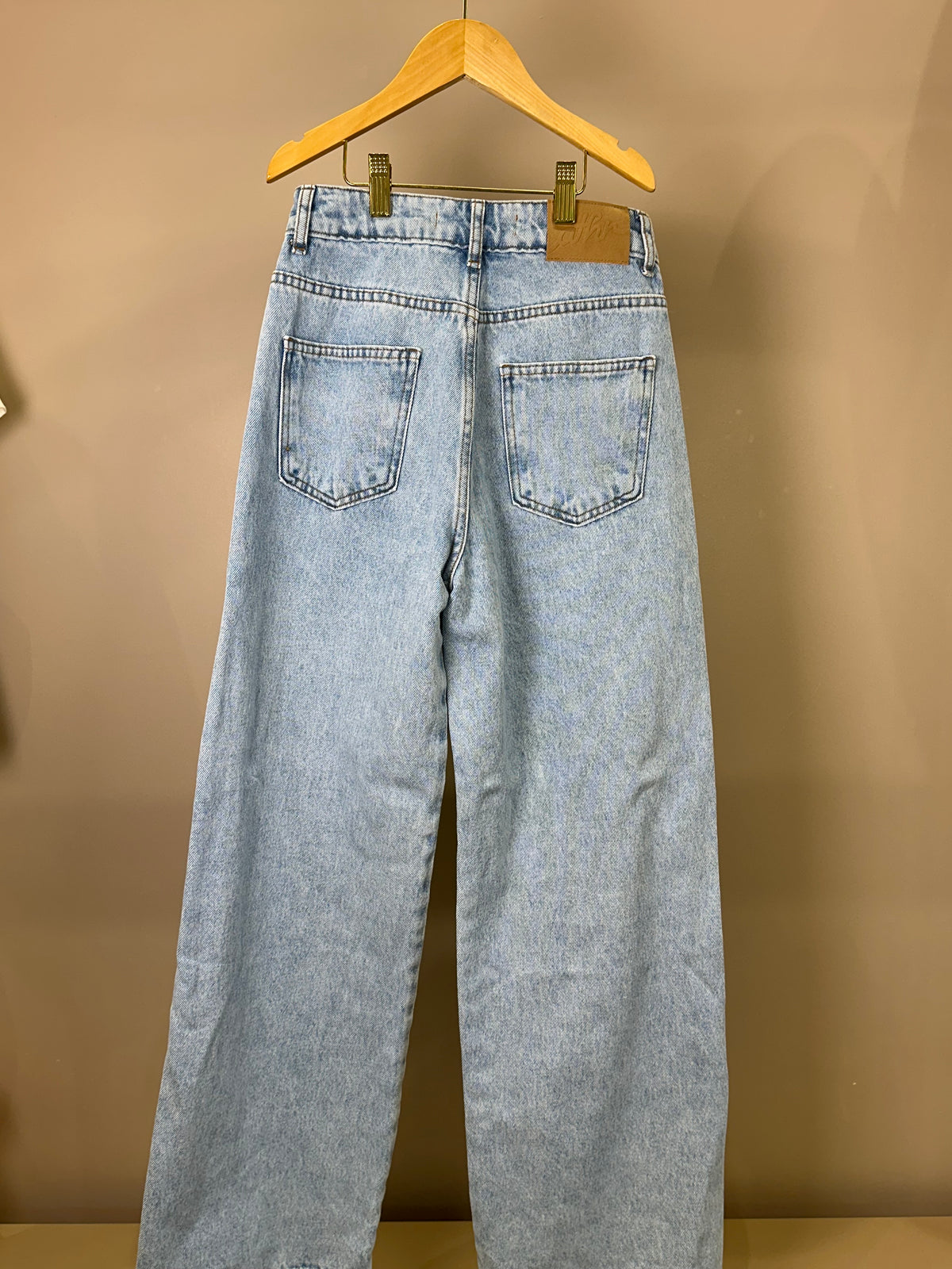 Calça Teen Jeans Wide Reta - Authoria