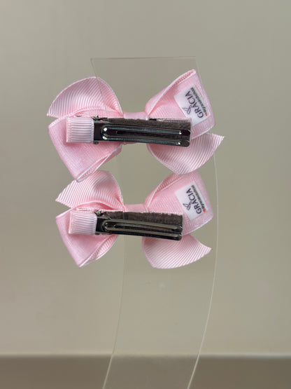 Laço Infantil Special All Organza Rosa Claro Parzinho P - Gracia