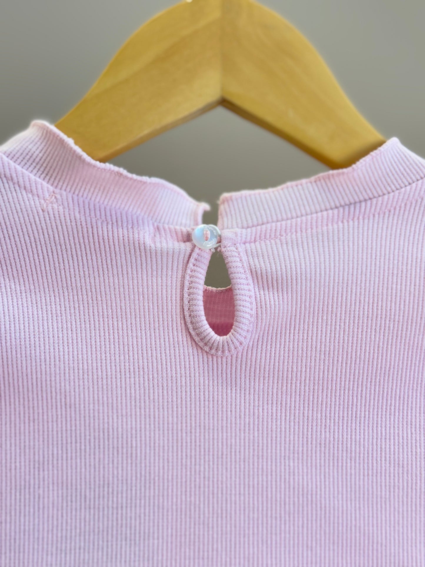 Conjunto Infantil Blusa Rosa ML e Calça Jogger Ursinhos Pompom Jeans - Gabriela Aquarela