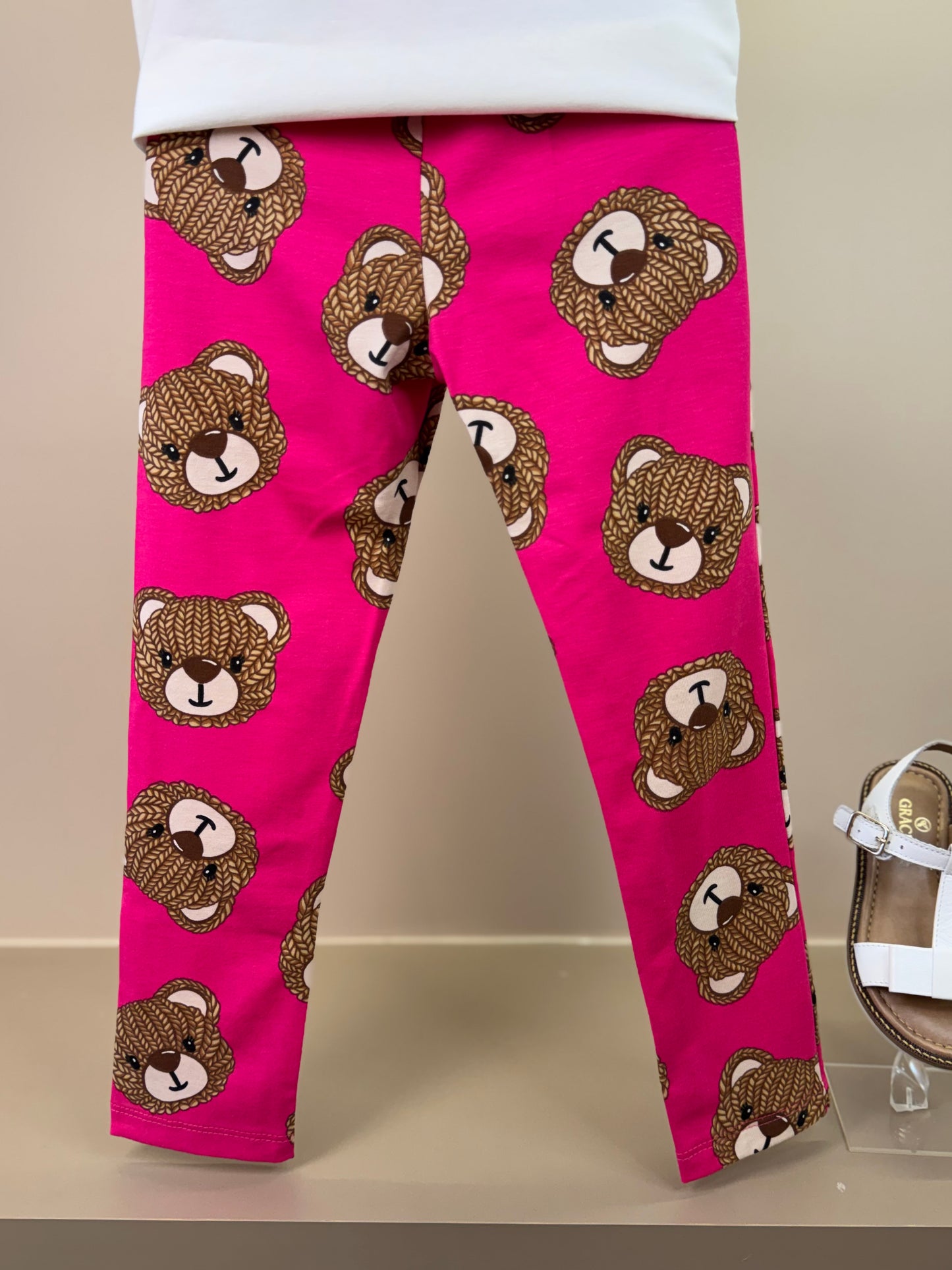 Conjunto Infantil Blusa Bears Sweets e Legging Estampa Bears - Momi