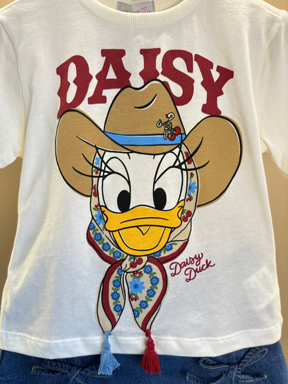 Blusa Infantil  Daisy Com Barbicachos - Momi