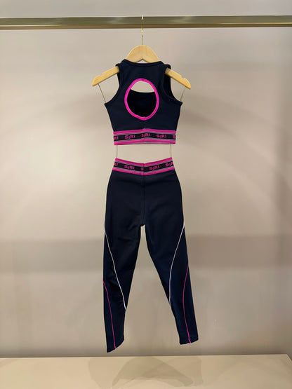 Conjunto Infantil Top Lara Maxxi e Legging Fuseau Lara Maxxi Diversão - Siri Sport