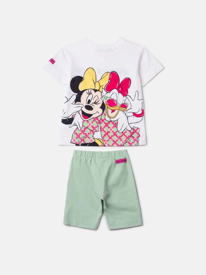 Conjunto Infantil Tshirt Minnie & Daisy Legging Disney - Animê