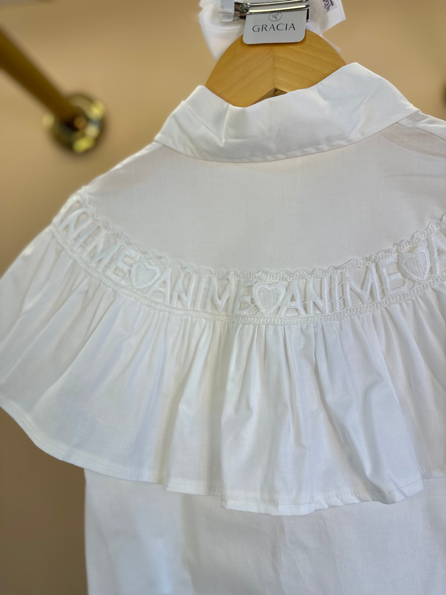 Camisa Infantil Babado Petit - Animê