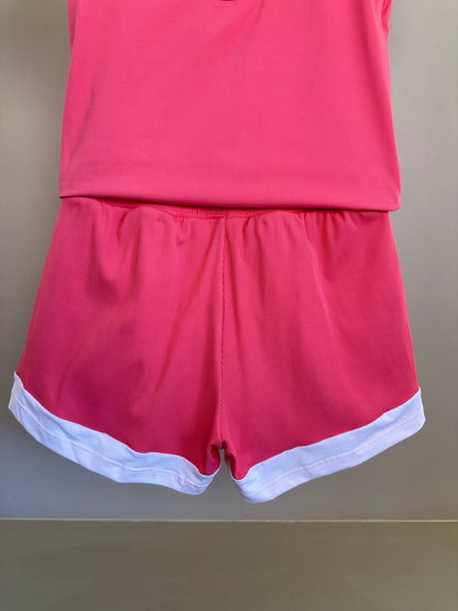 Conjunto Infantil Blusa Maitê Chloe e Shorts Maitê Beach Tennis - Siri Sport