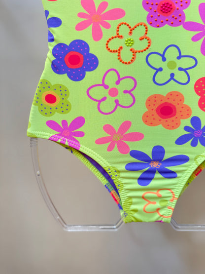 Maiô Infantil Bela Aplic Hot Est Florinda - Siri Kids