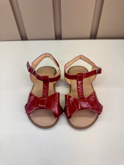 Sandália Infantil Charlote Vermelha Verniz - Gracia