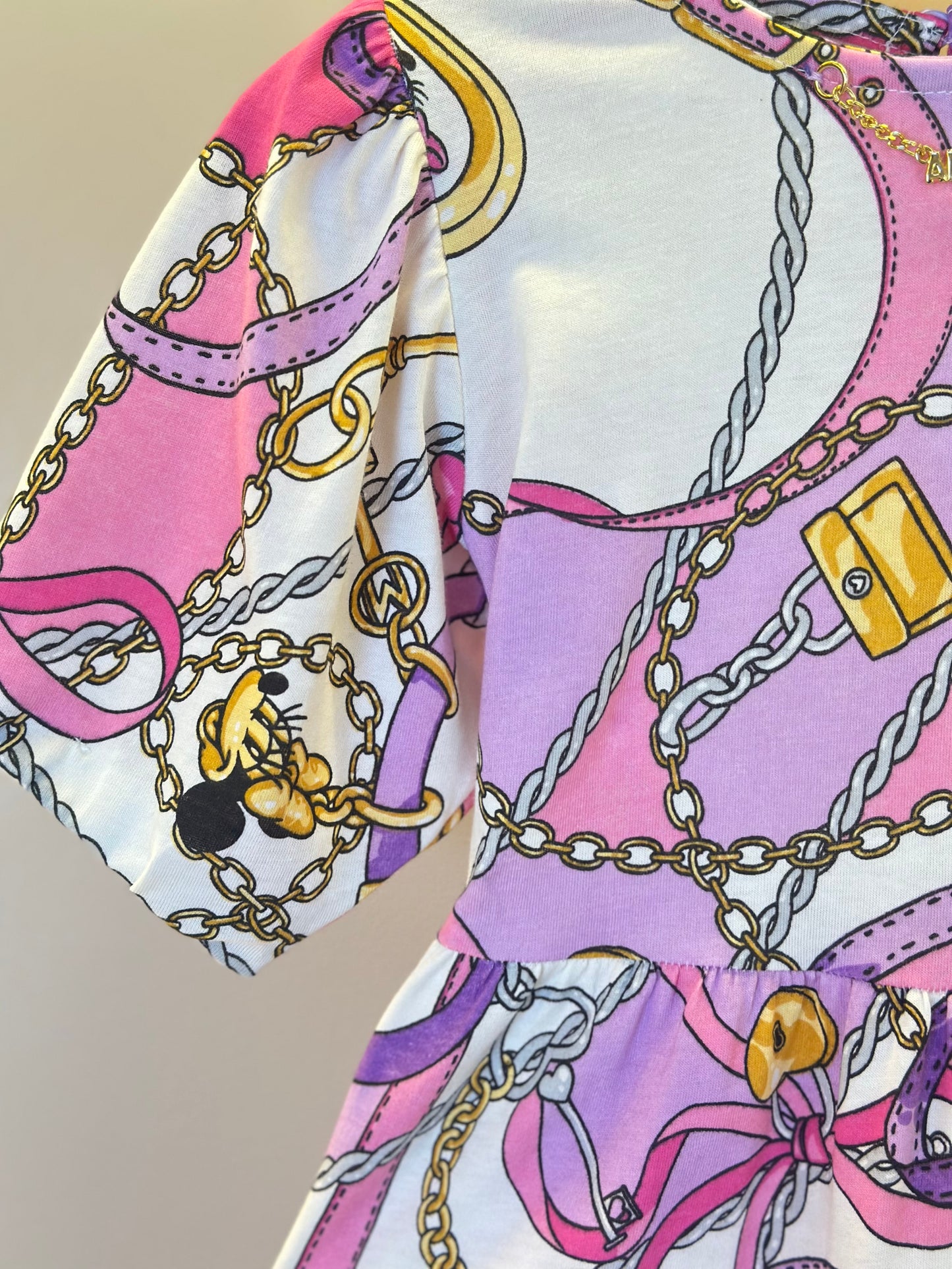 Vestido Infantil Memórias Disney - Animê