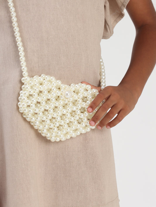 Bolsa Infantil de Pérolas - Luluzinha PRÉ-VENDA