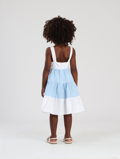 Vestido Infantil Laço de Renda Dois Amores - Luluzinha PRÉ-VENDA