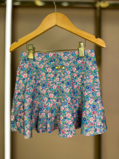 Saia Infantil Babado Floral - L'été