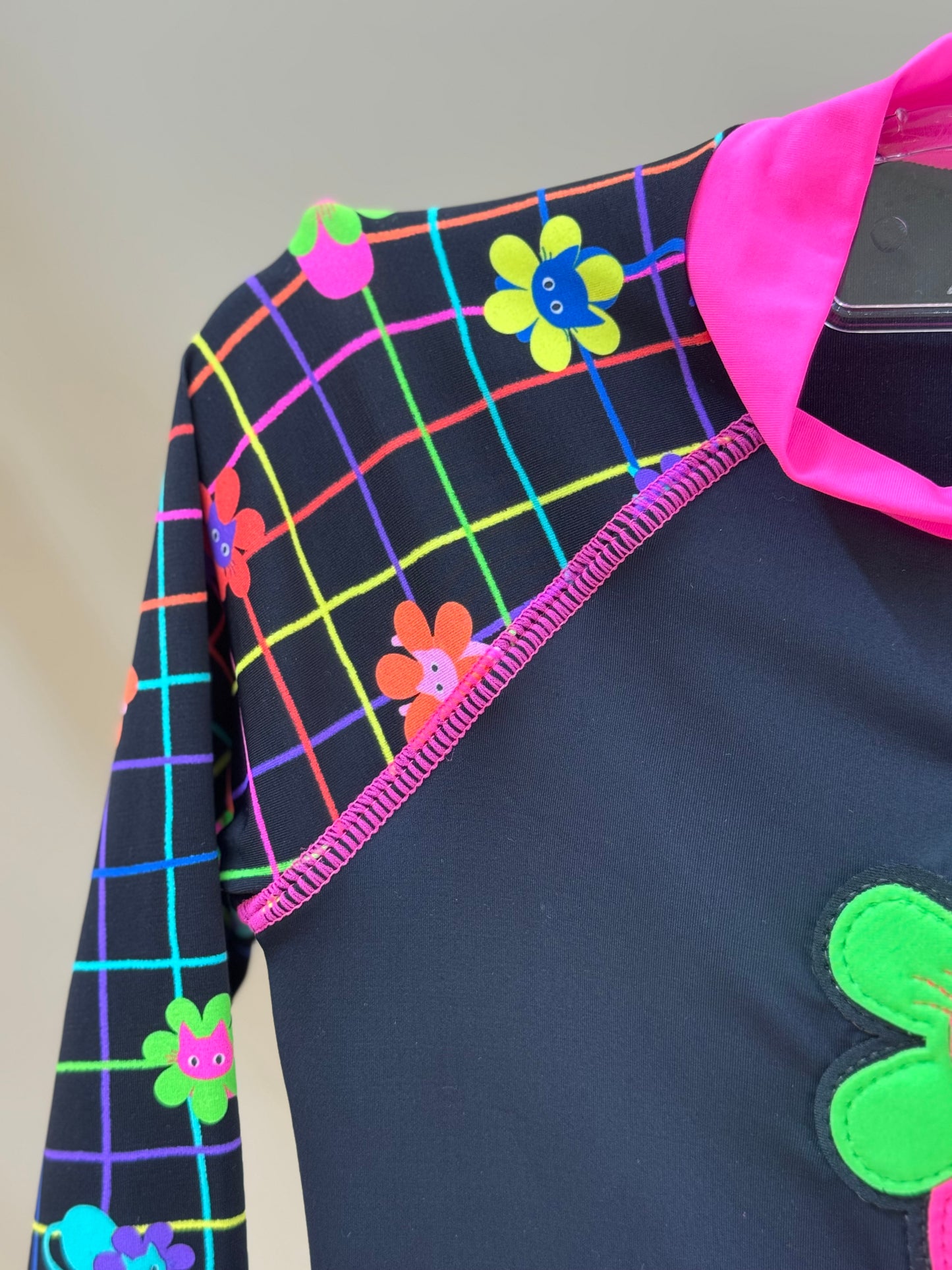 Biquíni Infantil Blusa ML Lorena Cats - Siri Kids