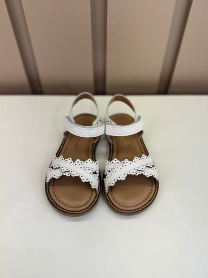 Sandália Infantil Valentina Branca - Gracia