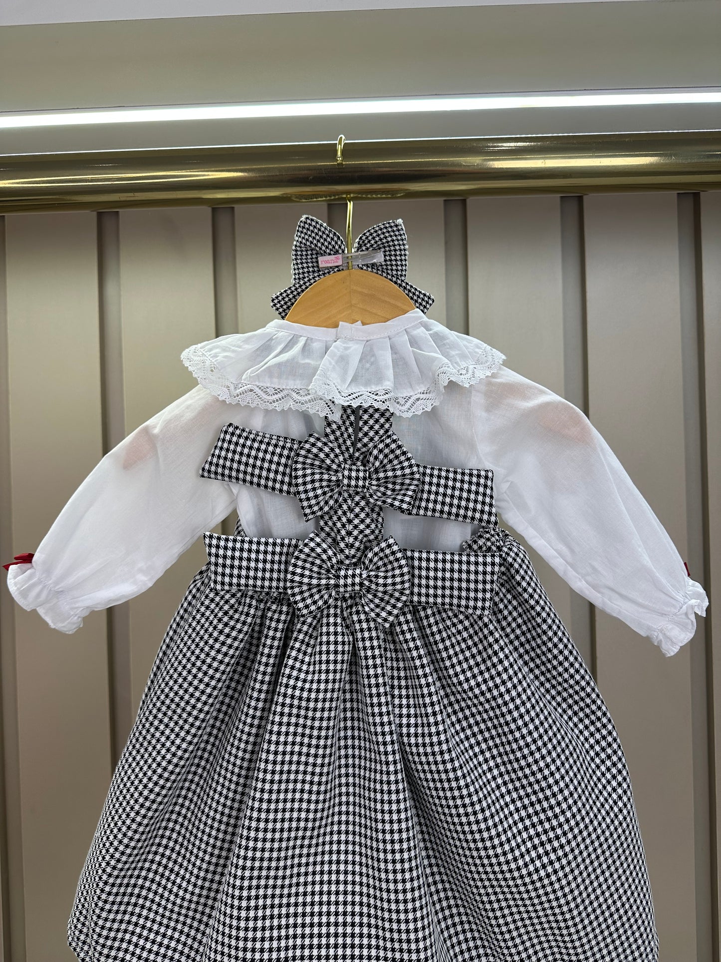 Vestido Bebê Pied Poule - Roana