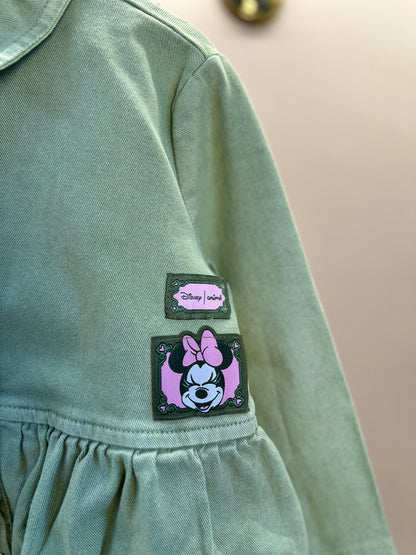 Jaqueta Infantil Minnie Verde Forest - Animê