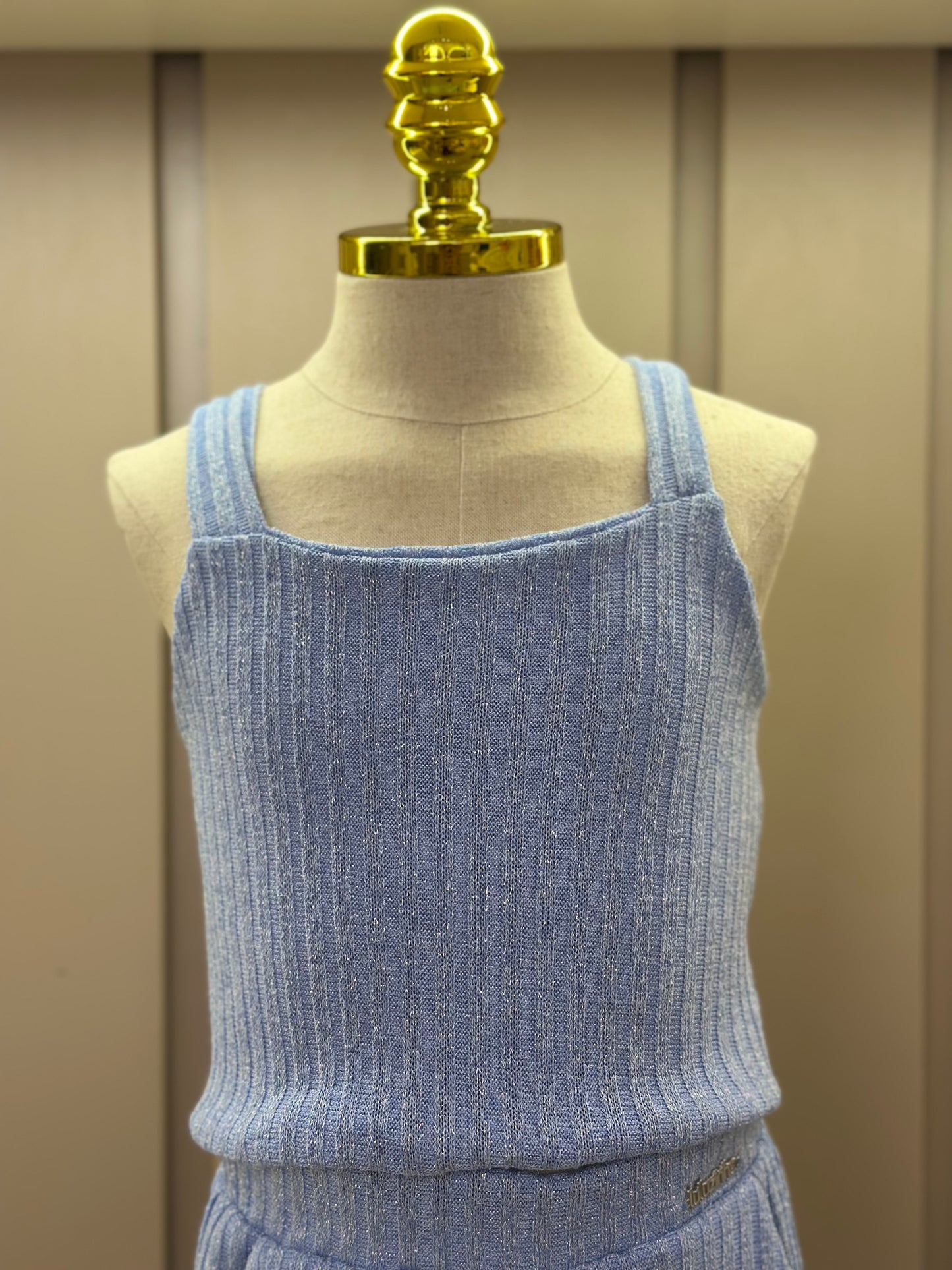 Conjunto Infantil Blusa com Casaco e Calça Azul - Luluzinha