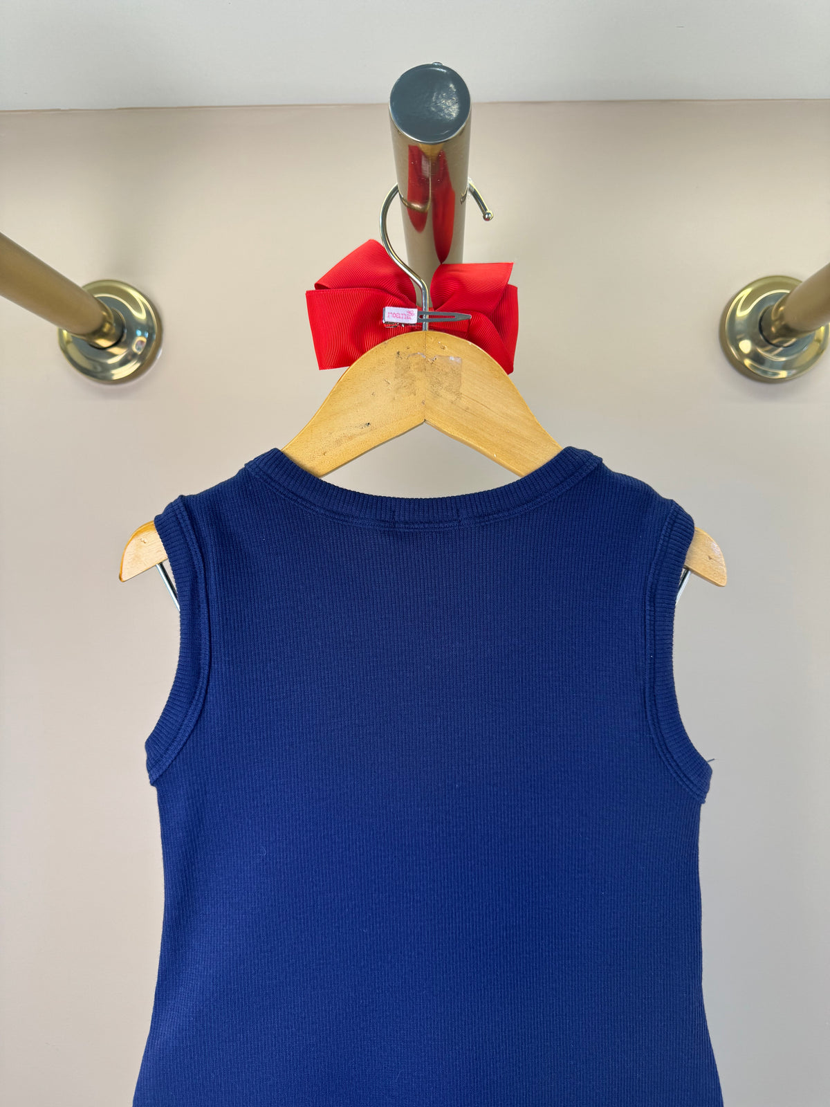 Vestido Infantil Tule Estampado Com Aplicação de Crochê e Laço de Vies - Luluzinha