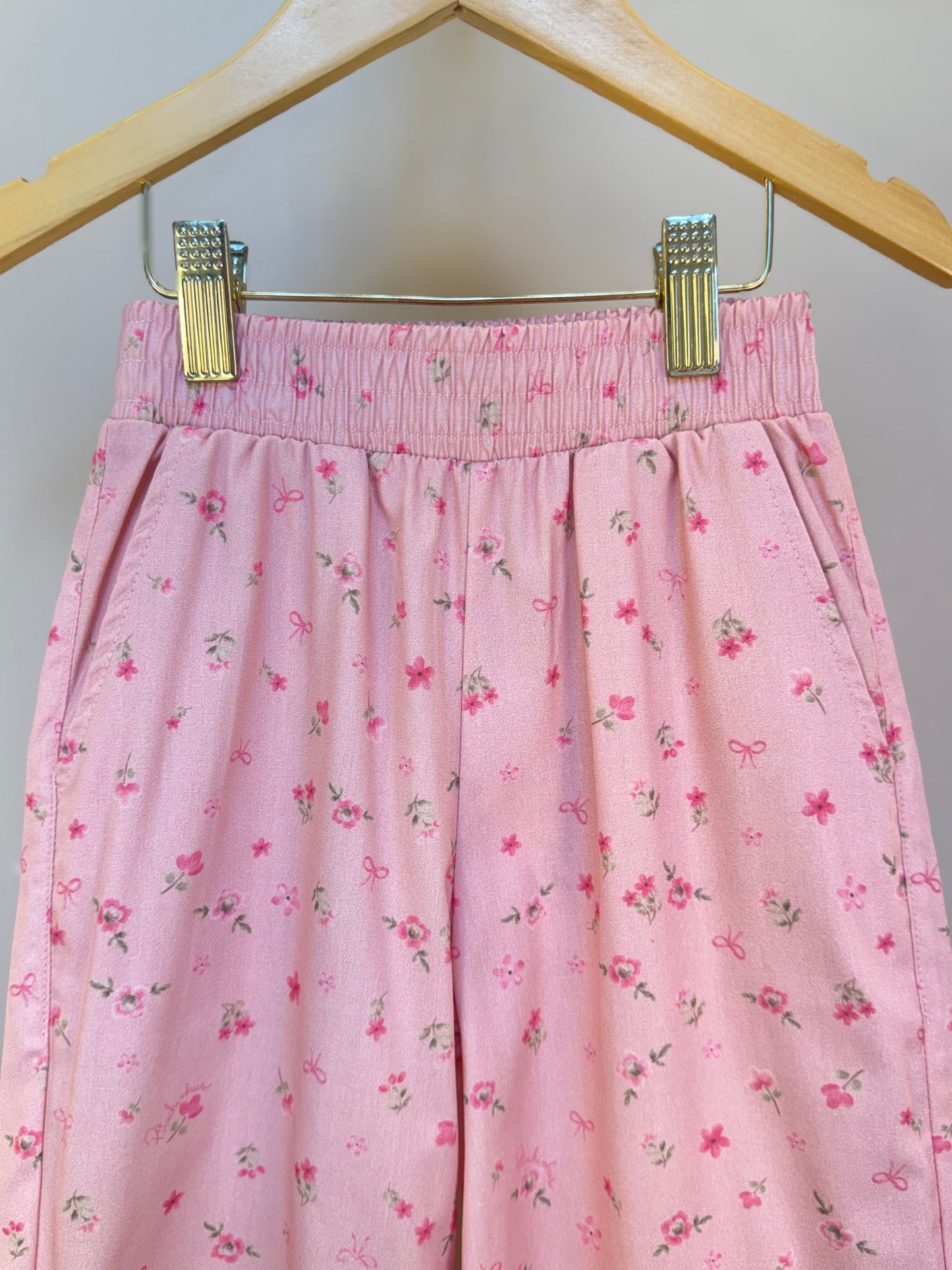 Calça Infantil Pantacourt Mini Flores - Pituchinhus