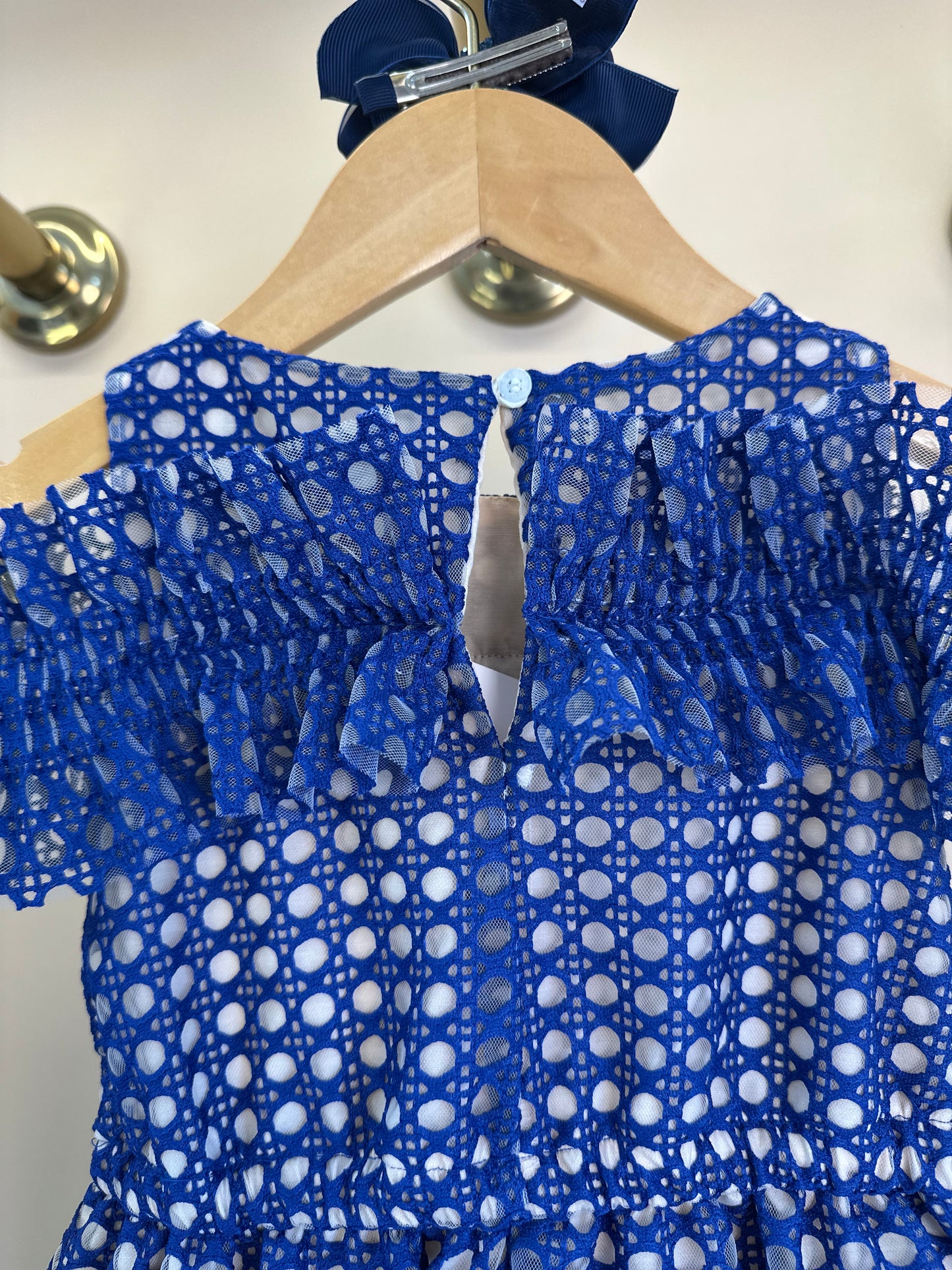 Vestido Infantil Tule Bordado Midnight - Animê