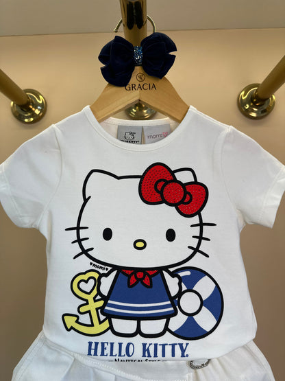 Blusa Infantil Hello Kitty Navy - Momi