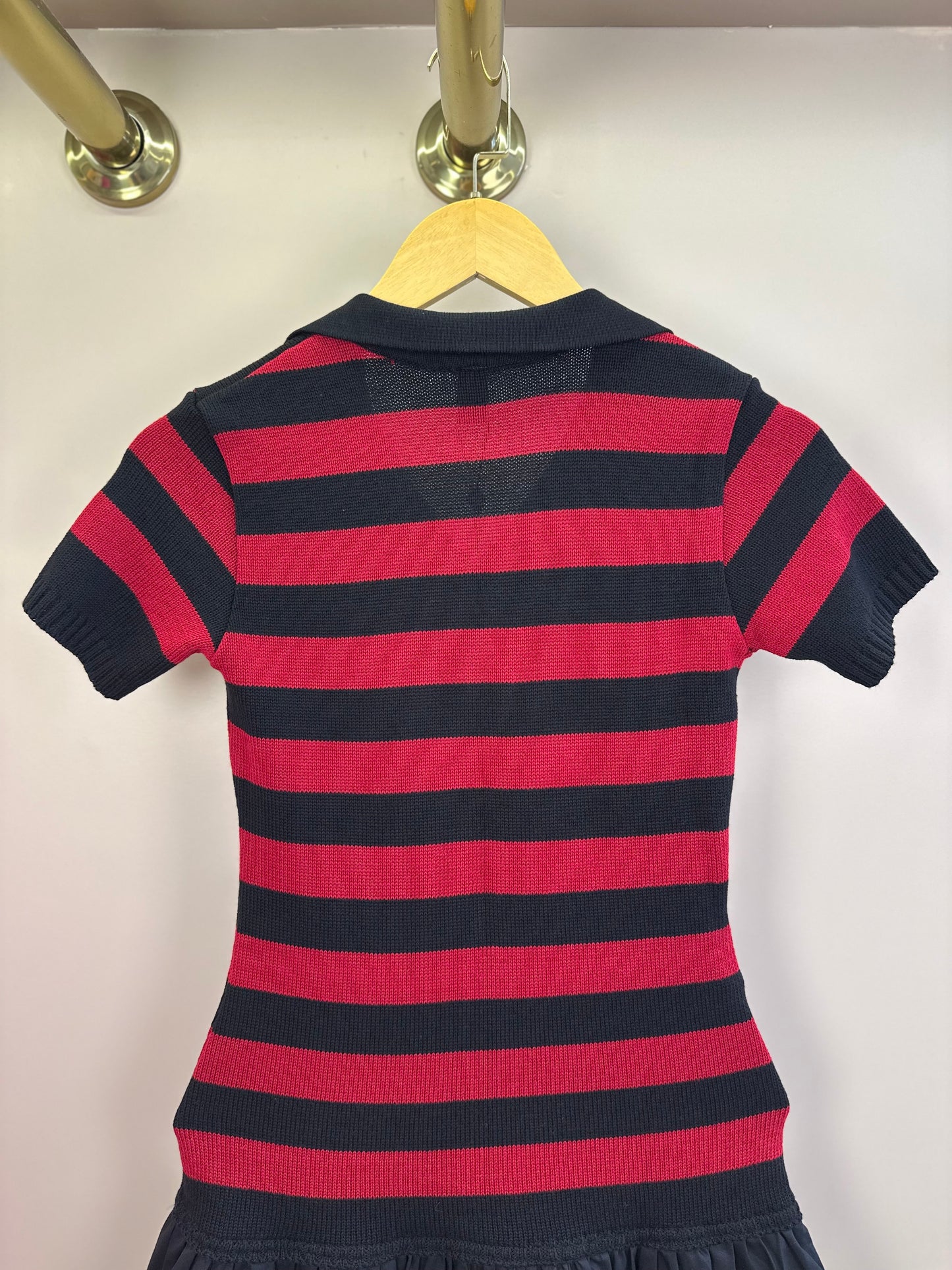 Vestido Teen Polo Tricô Balonê - Two In