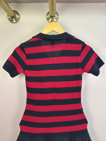 Vestido Teen Polo Tricô Balonê - Two In