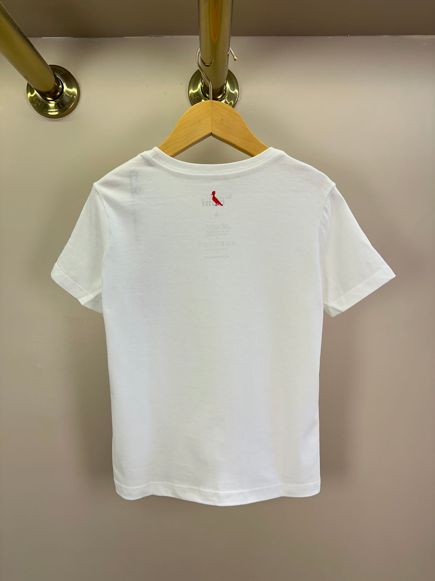 Camiseta Infantil Estampa Escudo R.F.C Off White - Reserva Mini