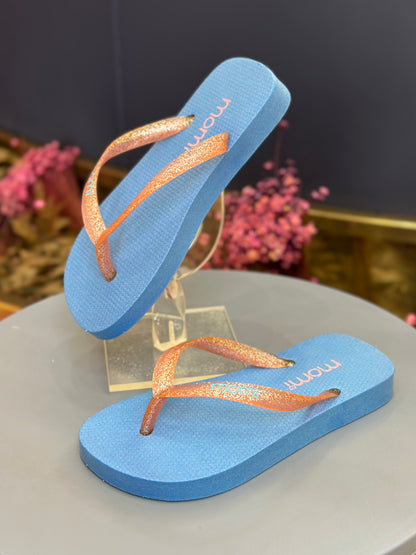 Chinelo Infantil Flip Azul - Momi