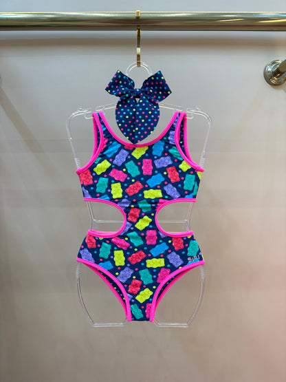 Maiô Infantil Carol Est. Gummy - Siri Kids