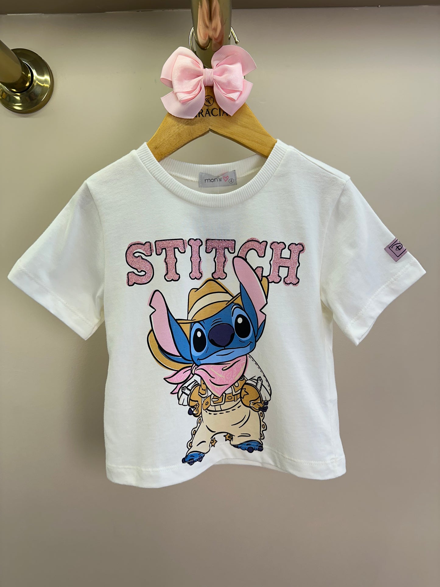 Blusa Infantil Stitch com Franjas - Momi