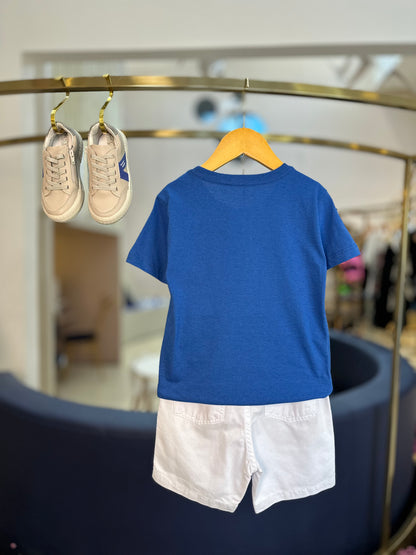 Camiseta Infantil SM Paris Royal - Reserva Mini