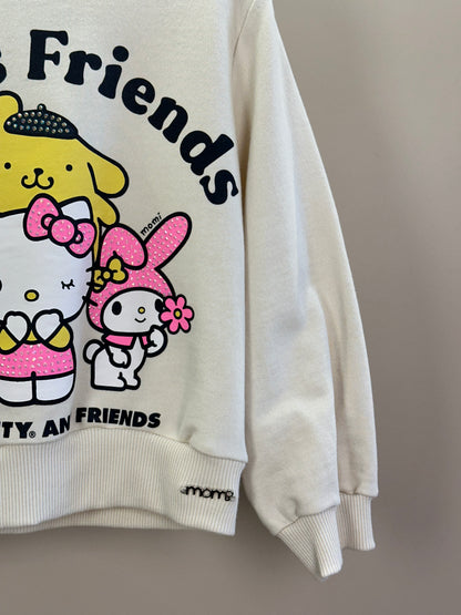 Casaco Infantil Moletom Hello Kitty and Friends - Momi