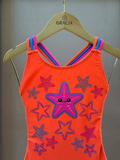 Maiô Infantil Talita Estrela do Mar - Siri Kids