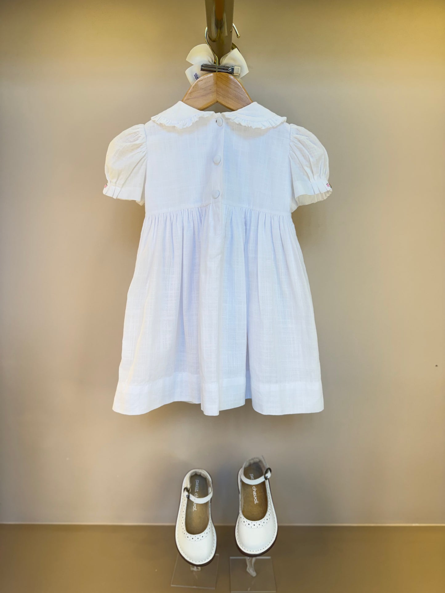 Vestido Infantil Daniela Branco - Gracia