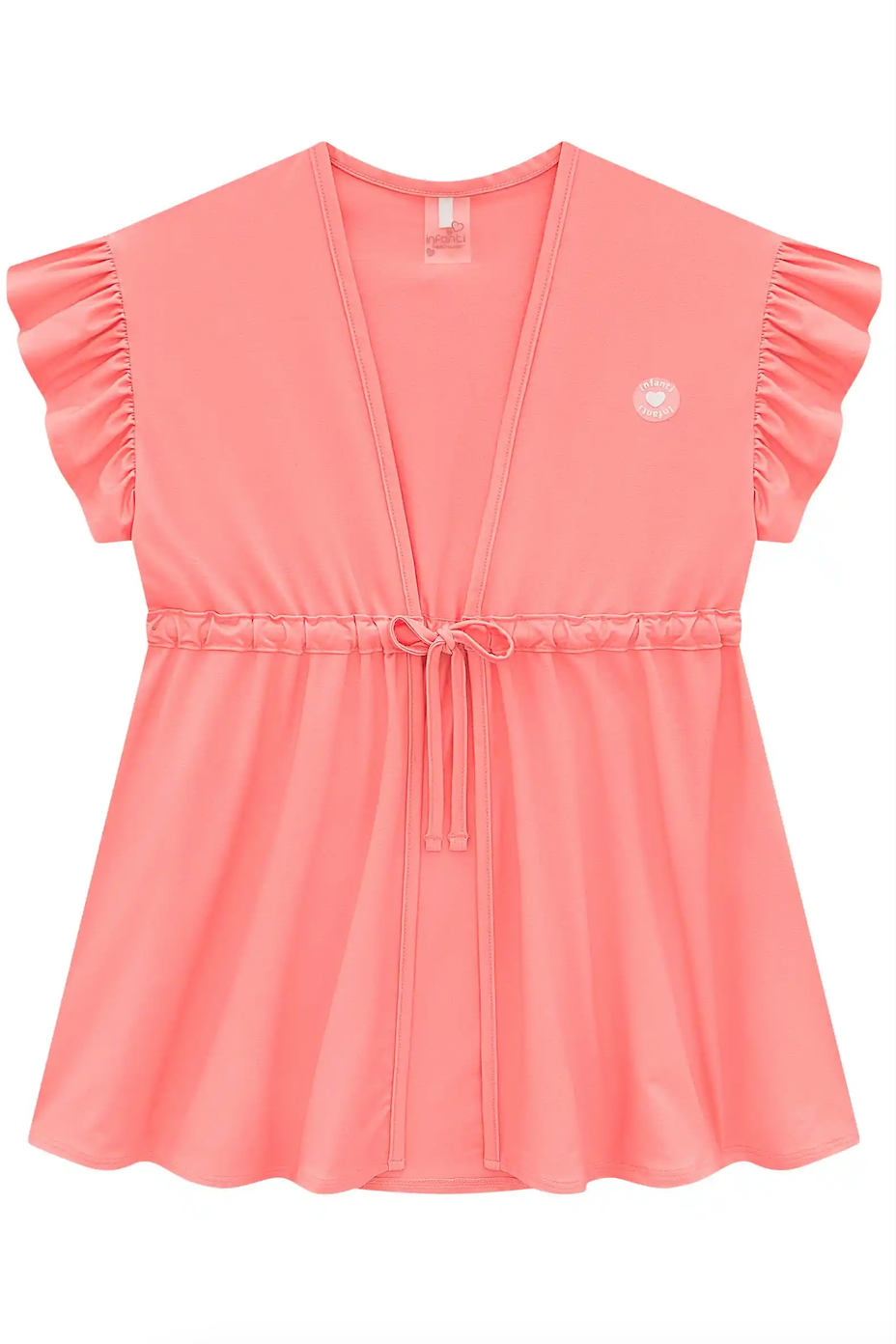 Saída de Praia Infantil em Malha UV Dry - Infanti