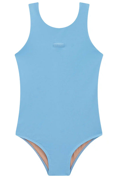 Maiô Teen UV50 Azul Angel - Vic Vick